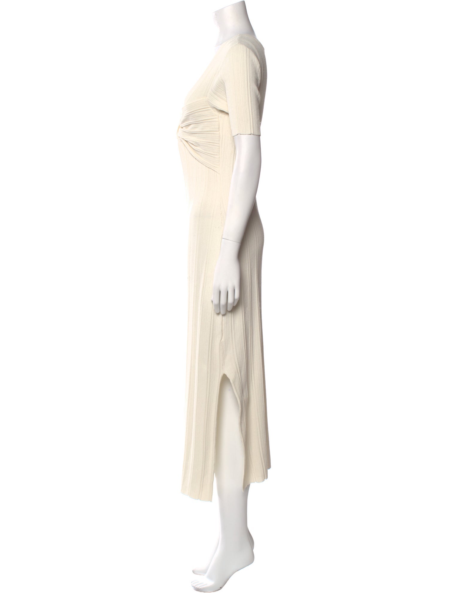 FRAME V-Neck Long Dress