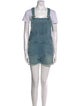 FRAME Square Neckline Overalls
