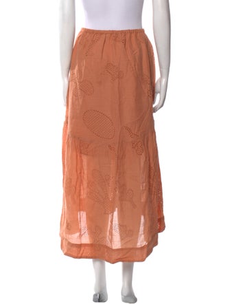 FRAME Midi Length Skirt