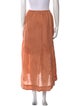 FRAME Midi Length Skirt