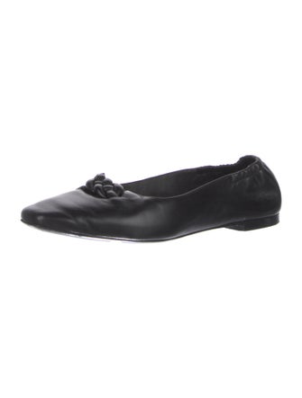 FRAME Leather Ballet Flats