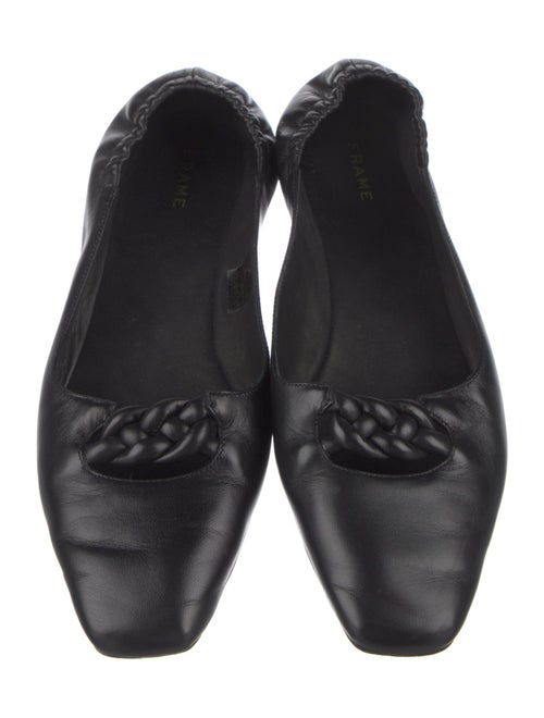 FRAME Leather Ballet Flats