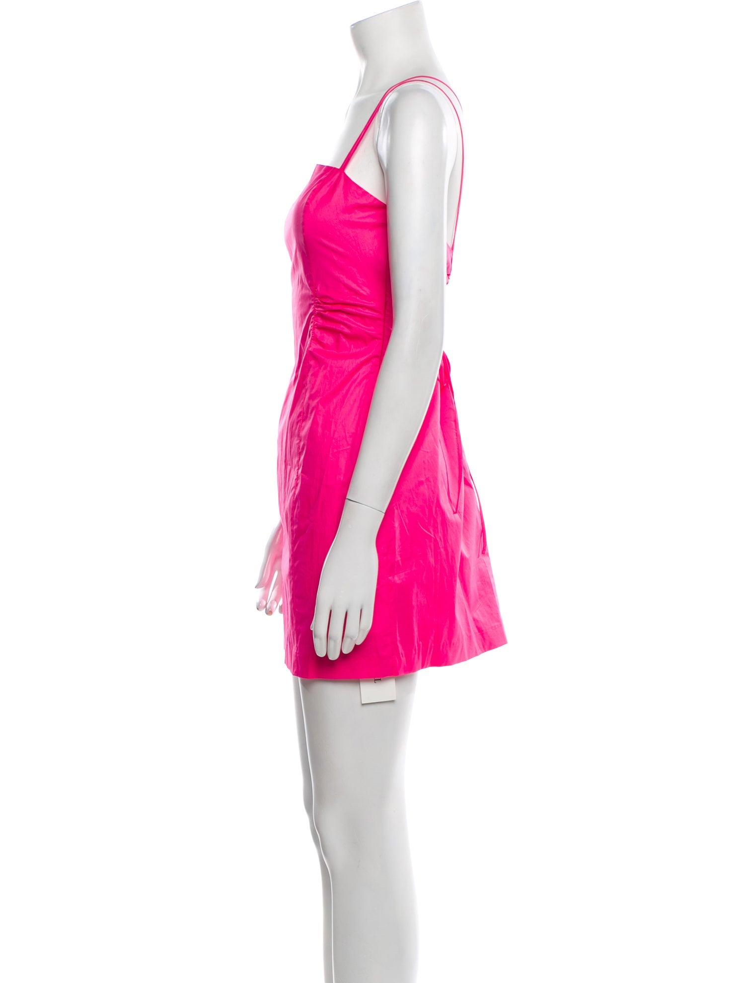 FRAME Square Neckline Mini Dress