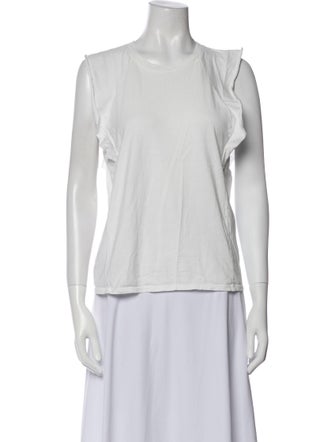 FRAME Scoop Neck Sleeveless Top