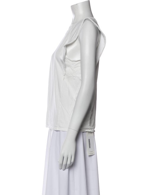 FRAME Scoop Neck Sleeveless Top