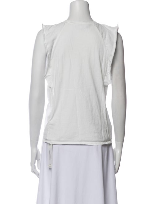 FRAME Scoop Neck Sleeveless Top