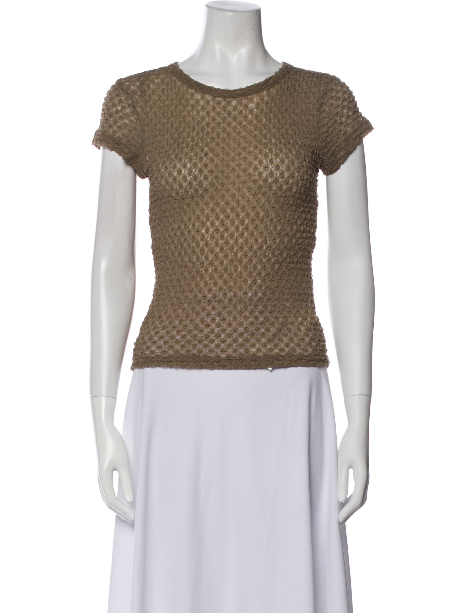 FRAME Crew Neck Short Sleeve Top