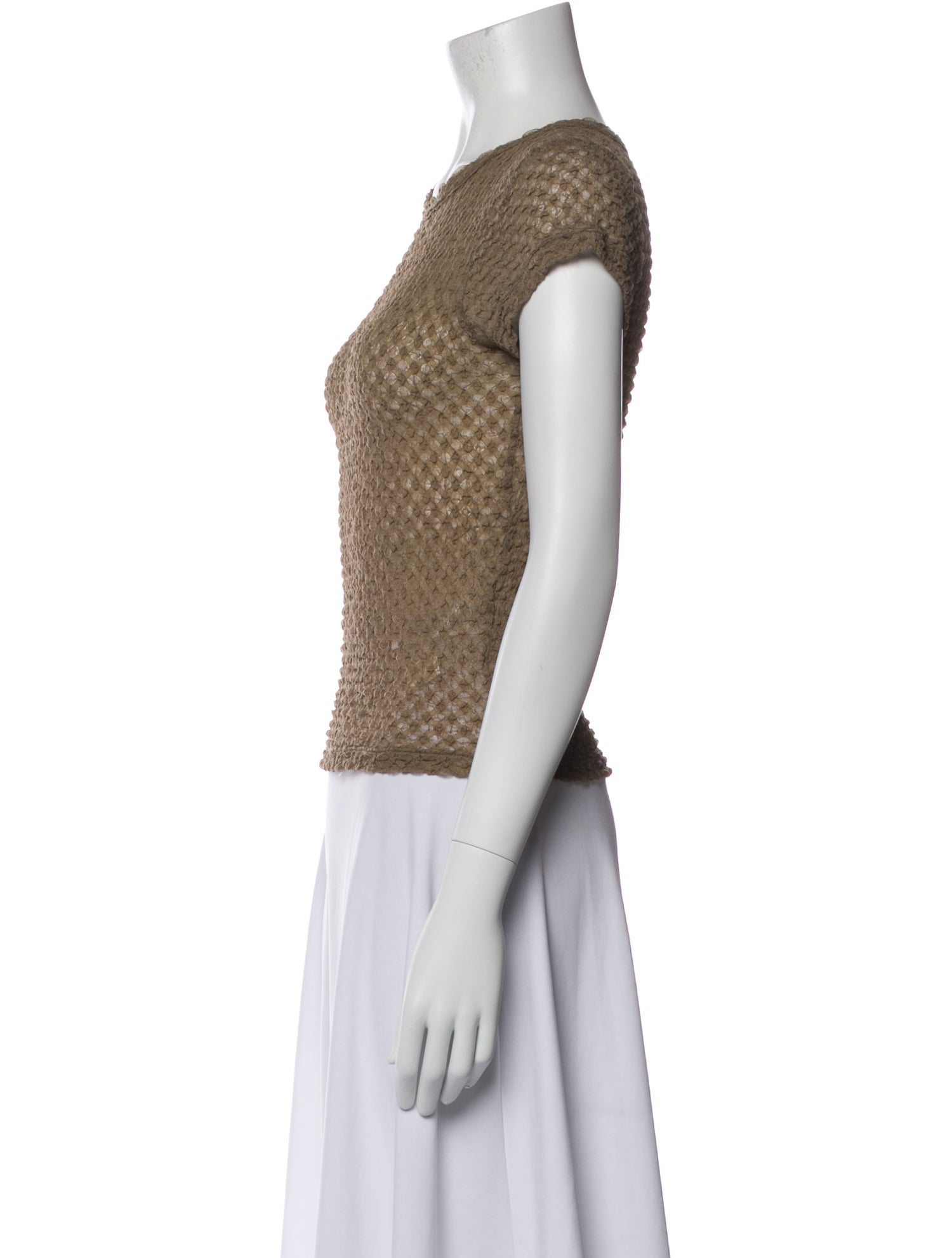 FRAME Crew Neck Short Sleeve Top