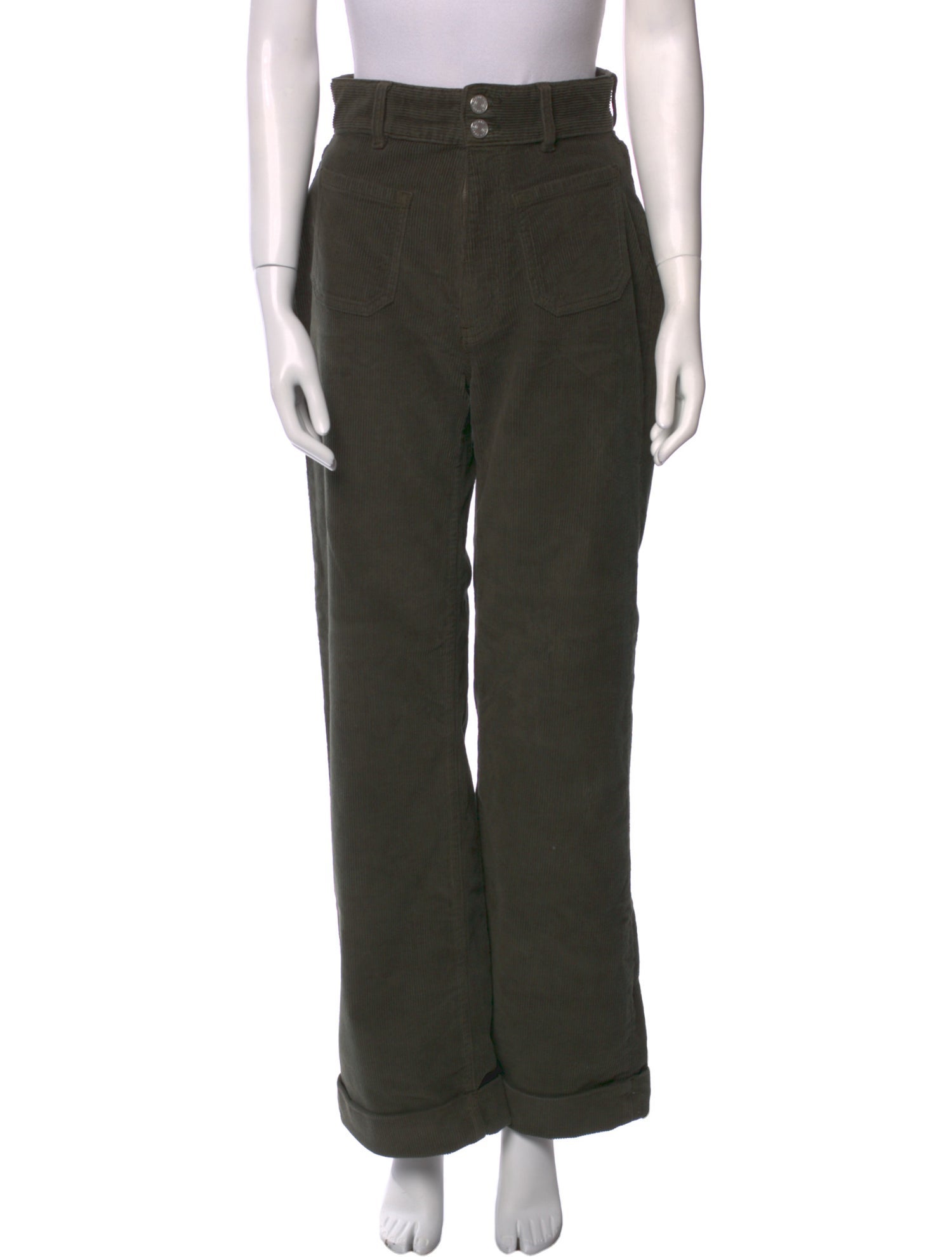 FRAME Wide Leg Pants