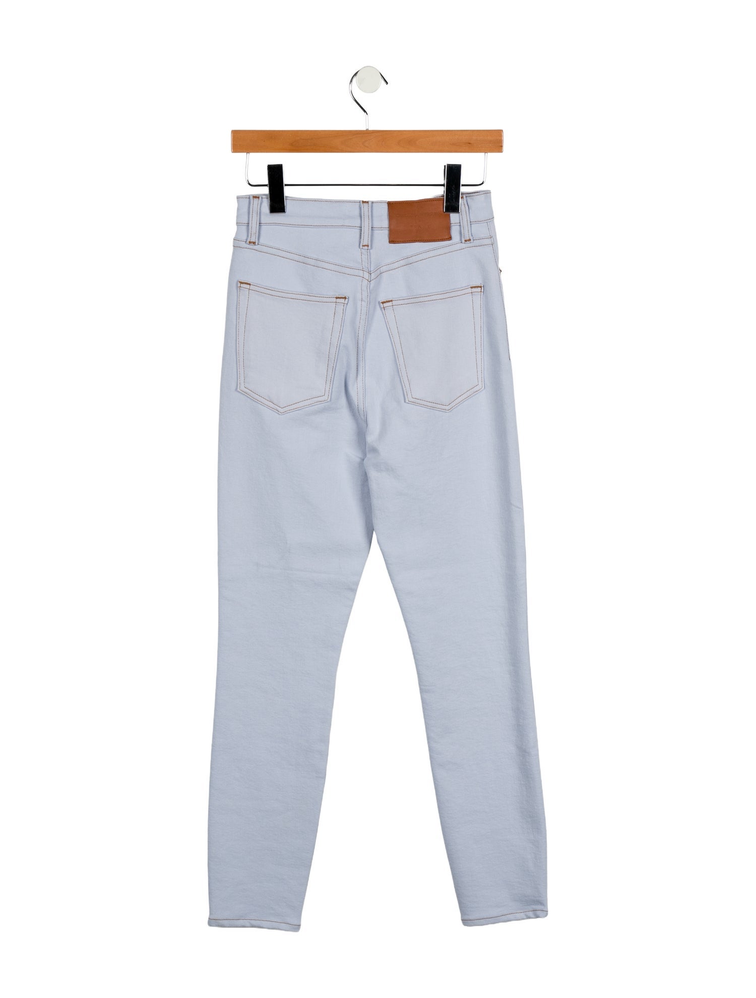 Carolina Herrera x FRAME High-Rise Skinny Leg Jeans