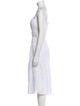 FRAME Strapless Knee-Length Dress