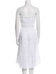 FRAME Strapless Knee-Length Dress