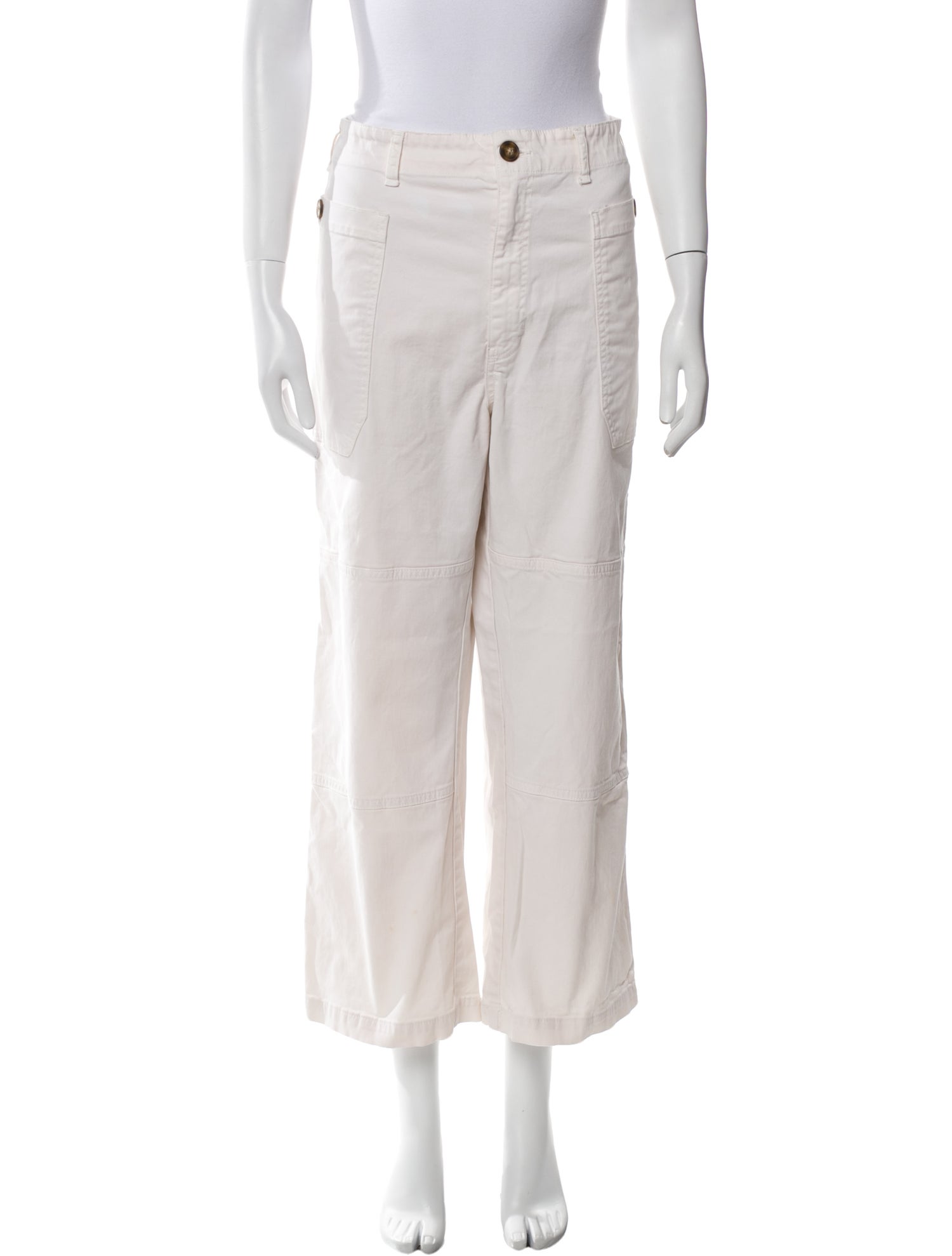 FRAME Wide Leg Pants