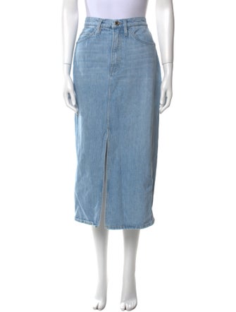 FRAME Midi Length Skirt