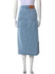 FRAME Midi Length Skirt