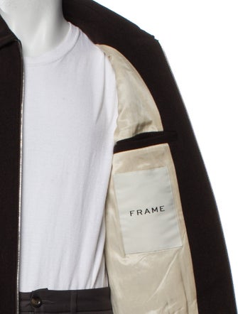 FRAME Wool Bomber Jacket