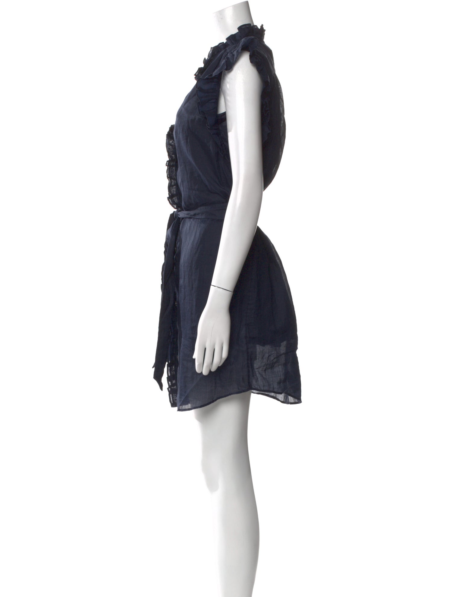 FRAME V-Neck Mini Dress w/ Tags