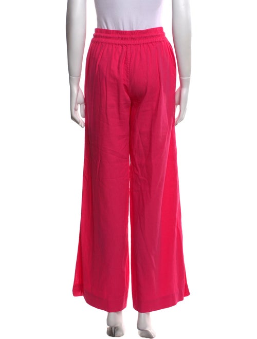 FRAME Linen Wide Leg Pants