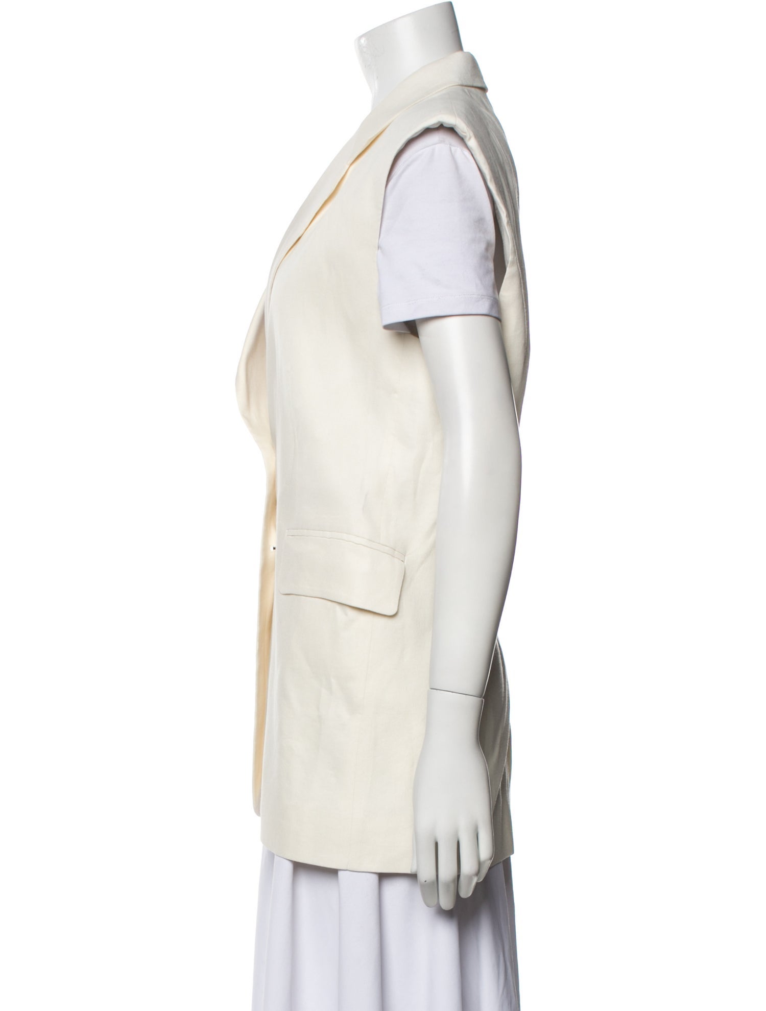 FRAME Linen Vest