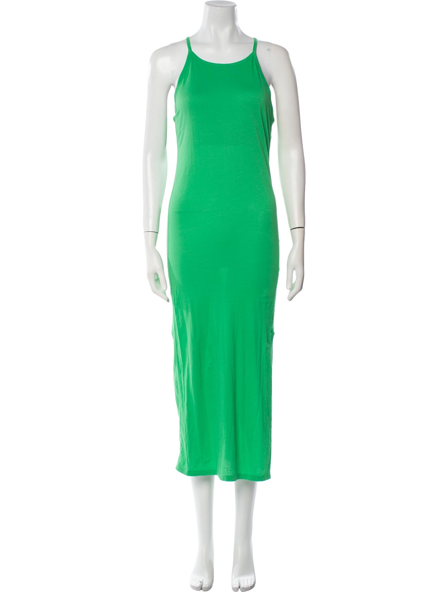 FRAME Scoop Neck Long Dress