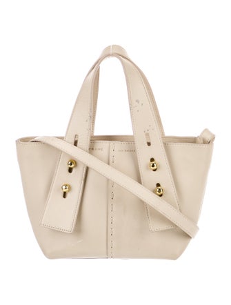 FRAME Leather Top Handle Bag