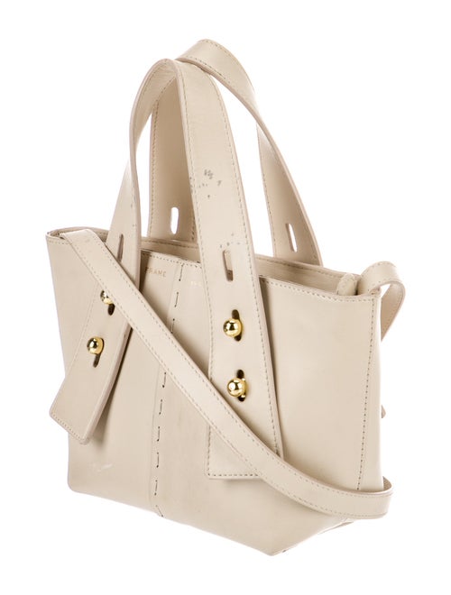 FRAME Leather Top Handle Bag