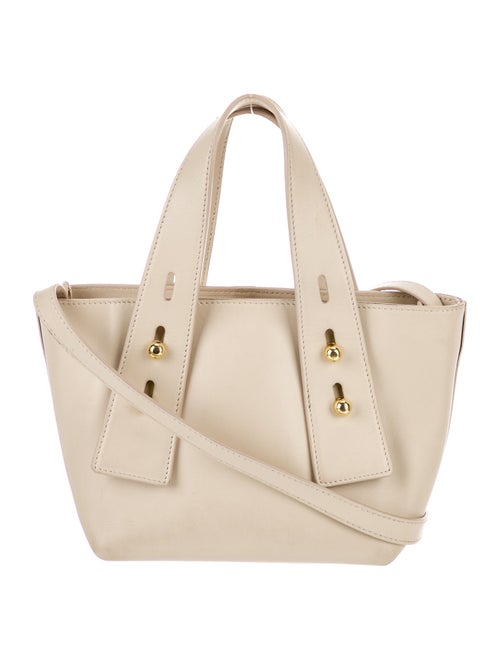 FRAME Leather Top Handle Bag