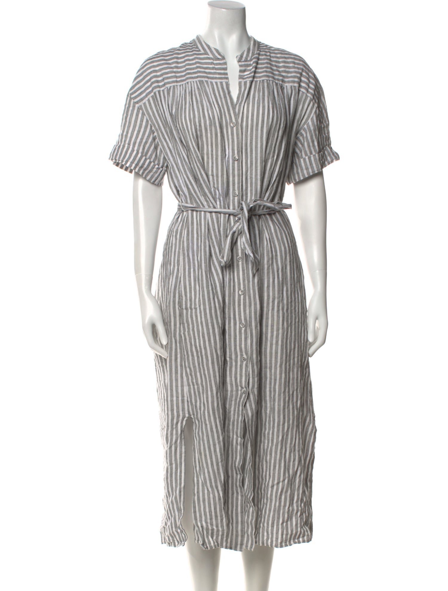 FRAME Linen Long Dress