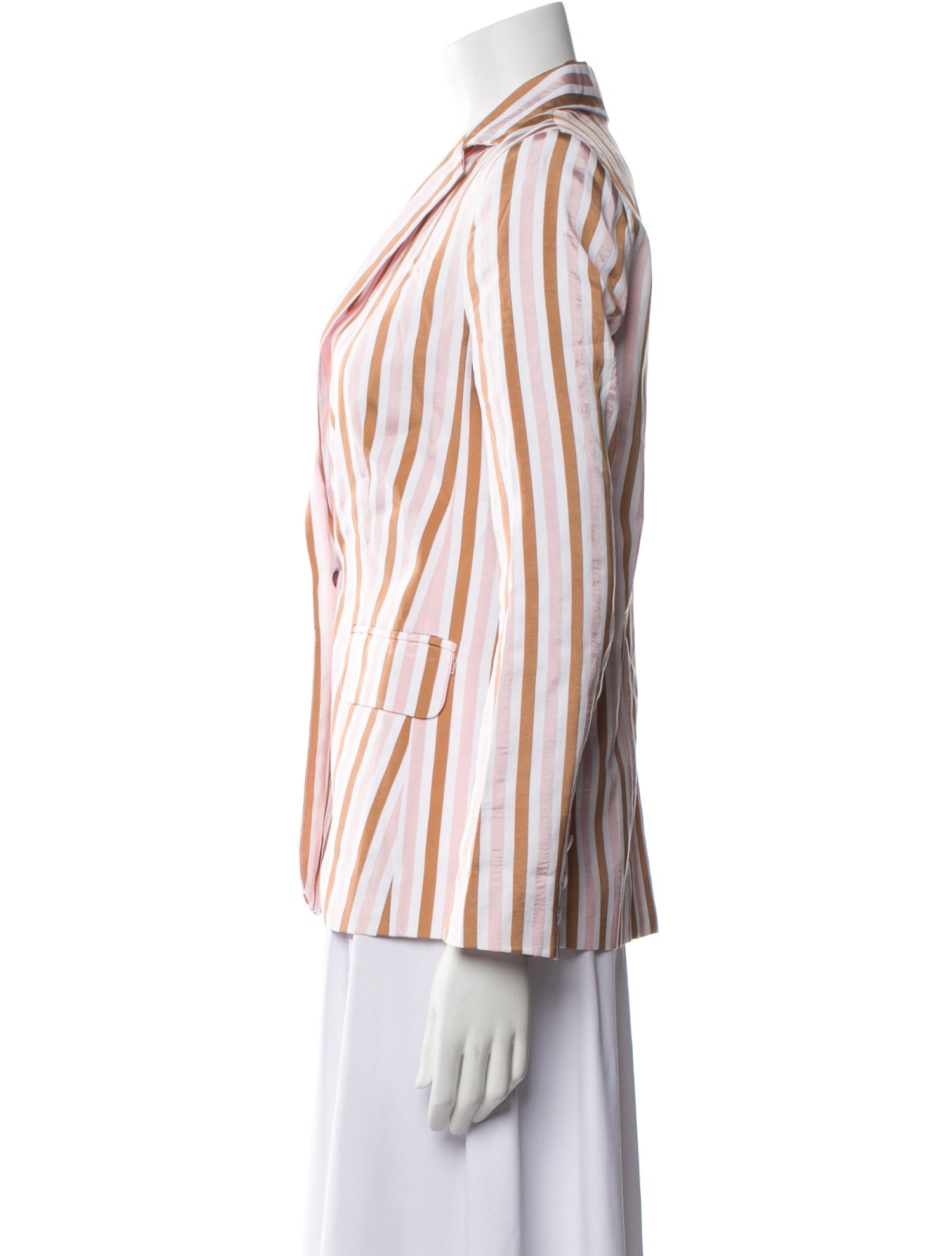 FRAME Striped Blazer