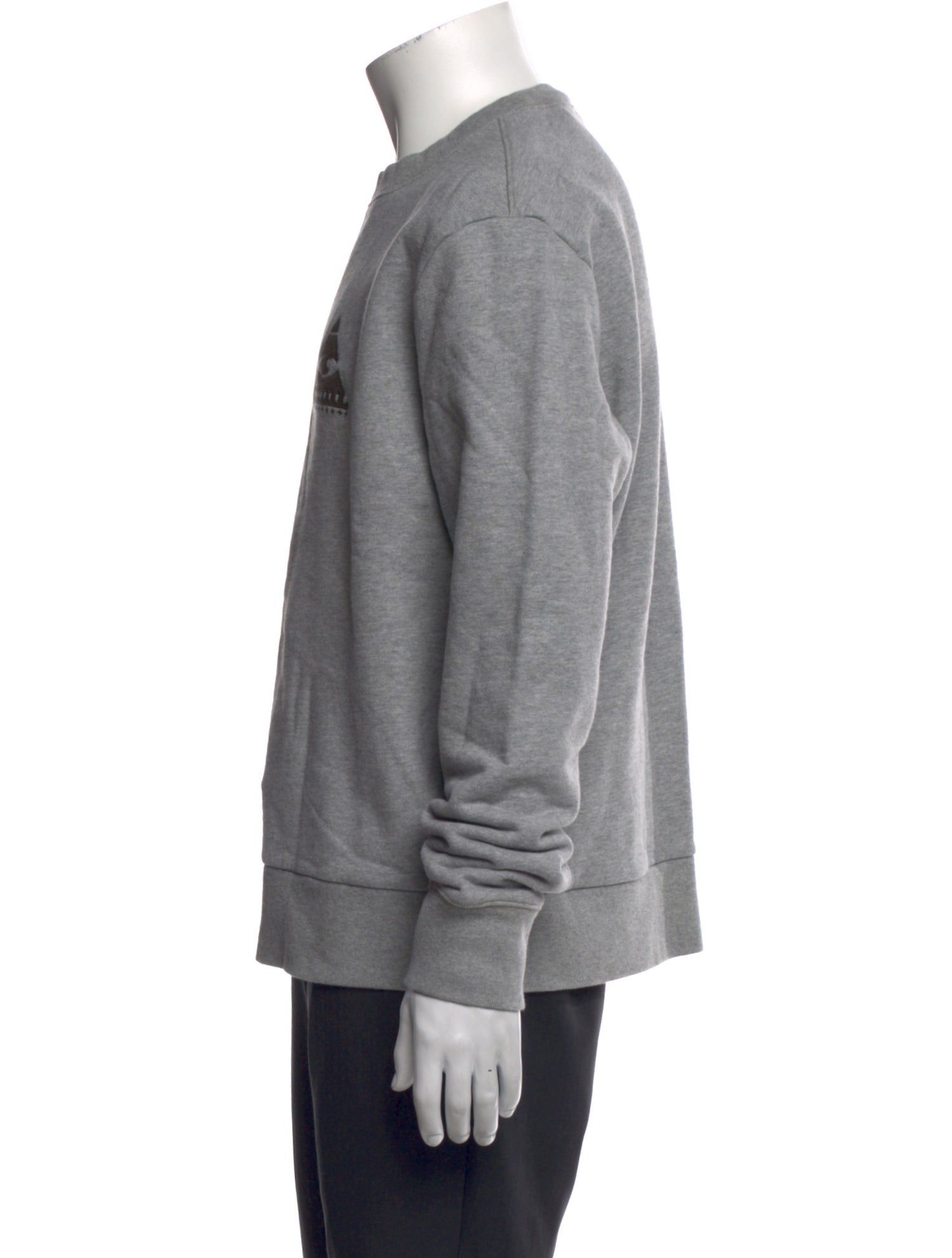 FRAME Graphic Print Crew Neck Sweatshirt