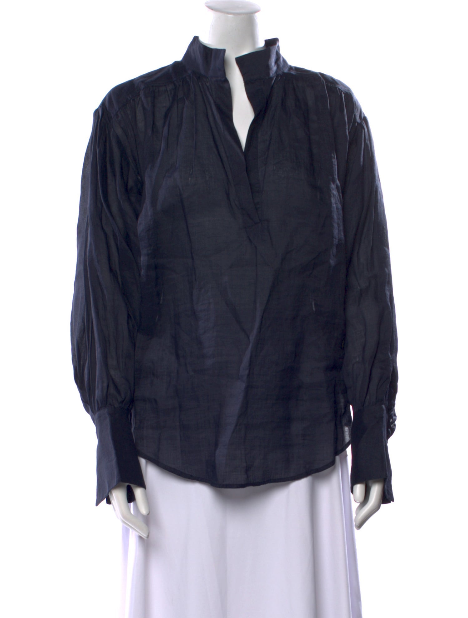 FRAME V-Neck Long Sleeve Blouse w/ Tags