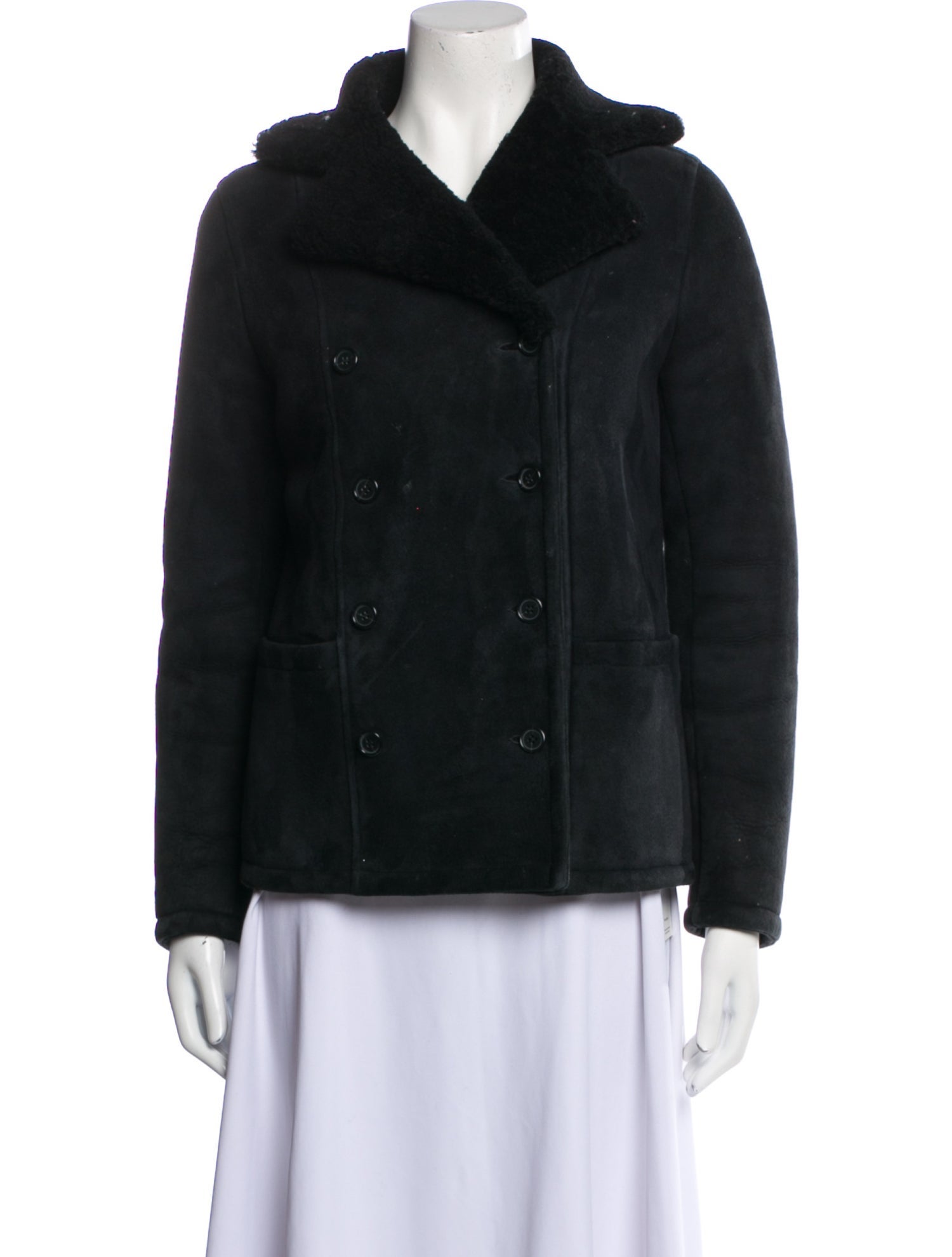 FRAME Shearling Fur Jacket
