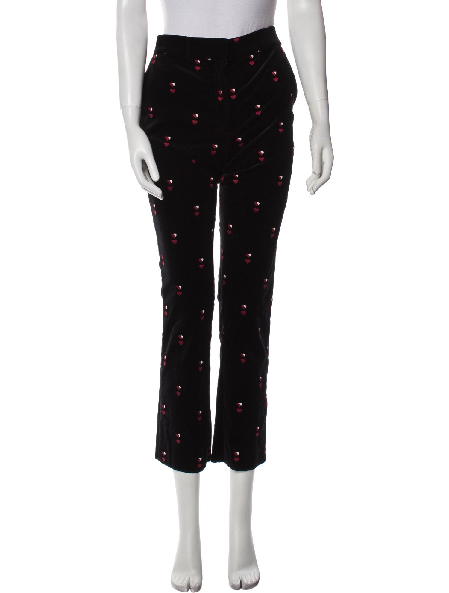 FRAME Printed Straight Leg Pants