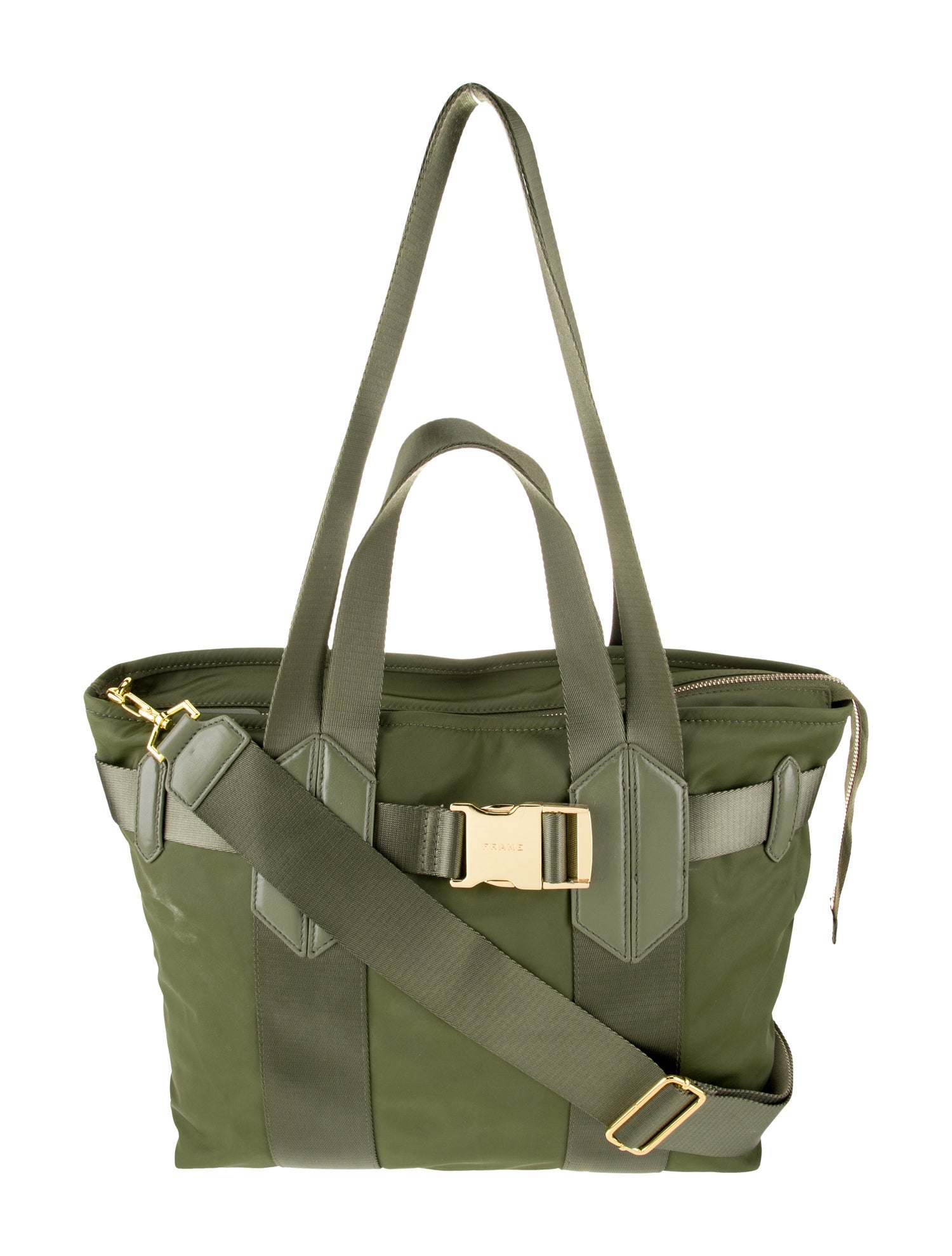 FRAME Nylon Top Handle Bag