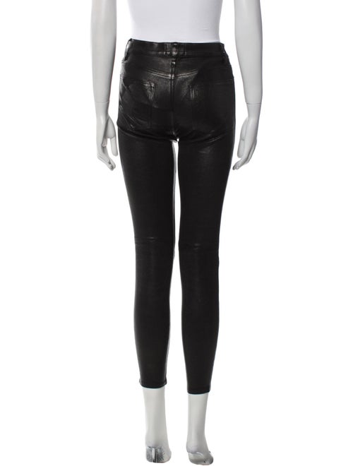 FRAME Lamb Leather Skinny Leg Pants