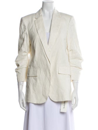 FRAME Striped Blazer