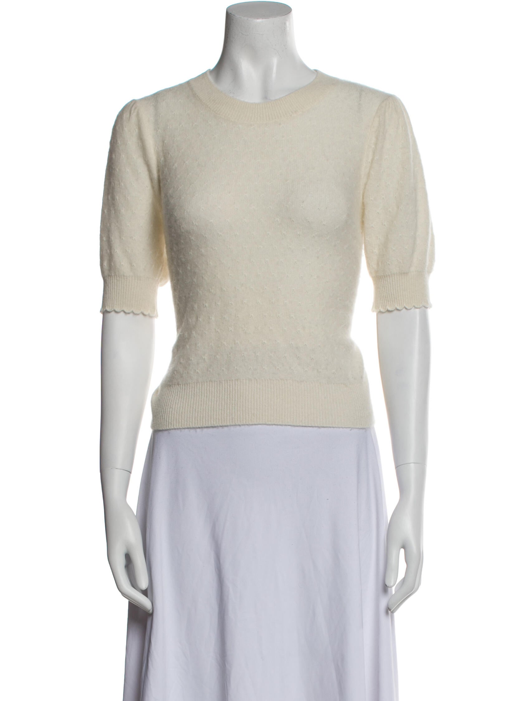 FRAME Crew Neck Short Sleeve Top