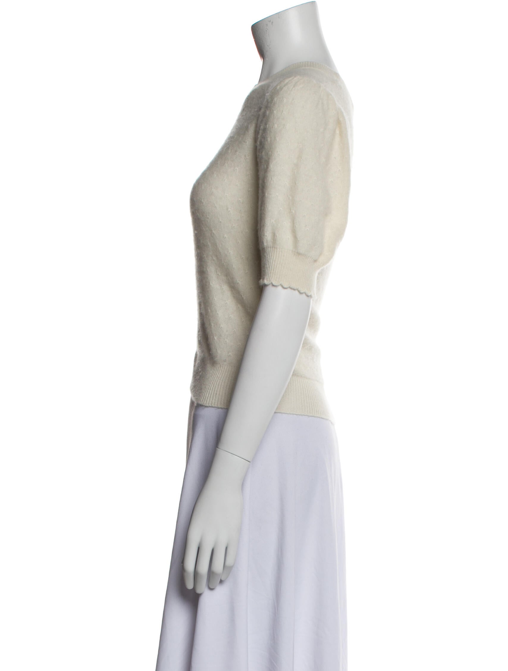 FRAME Crew Neck Short Sleeve Top