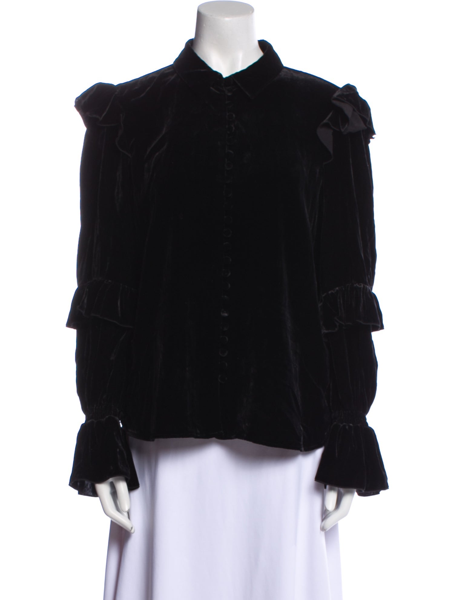 FRAME Long Sleeve Blouse