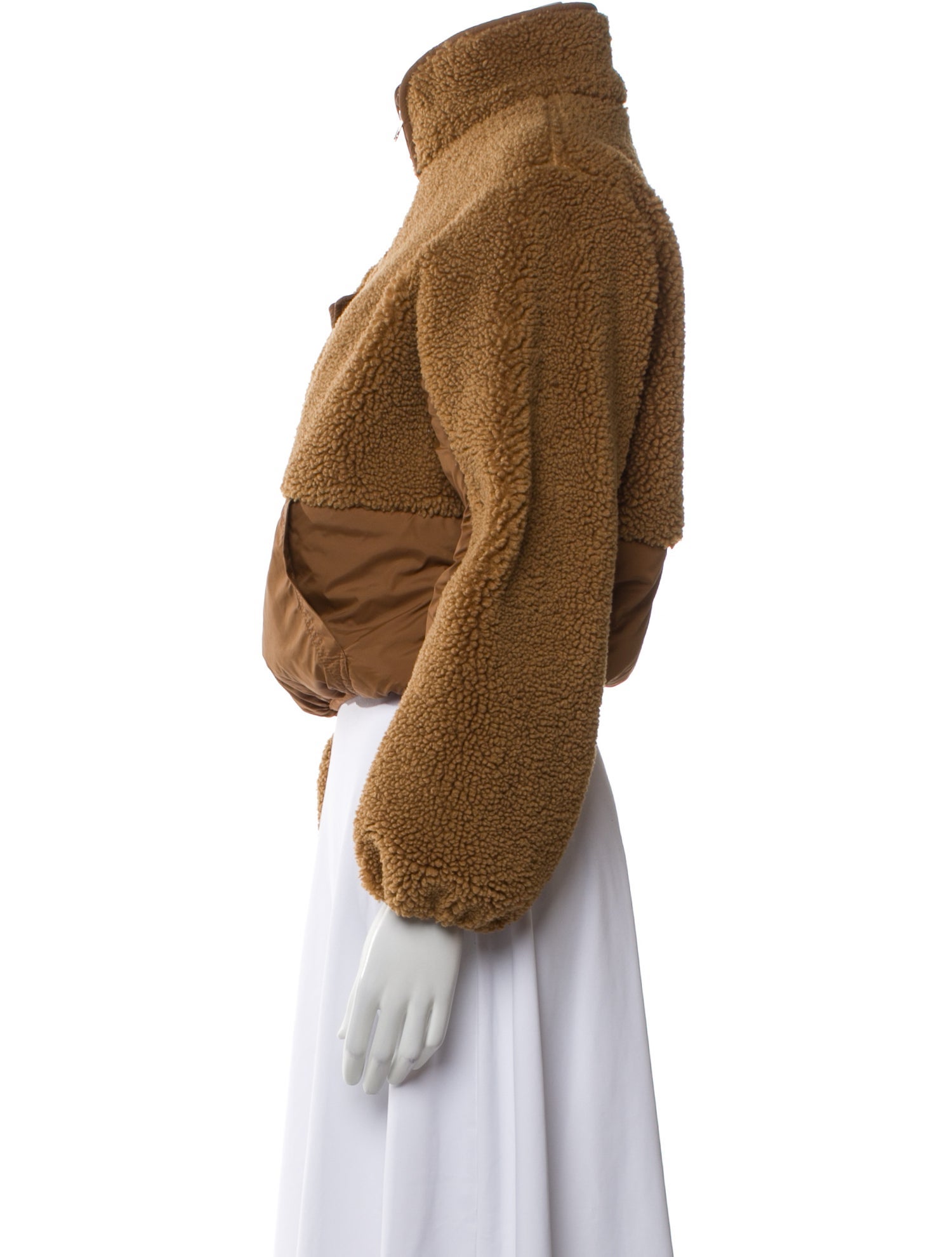 FRAME Faux Fur Jacket