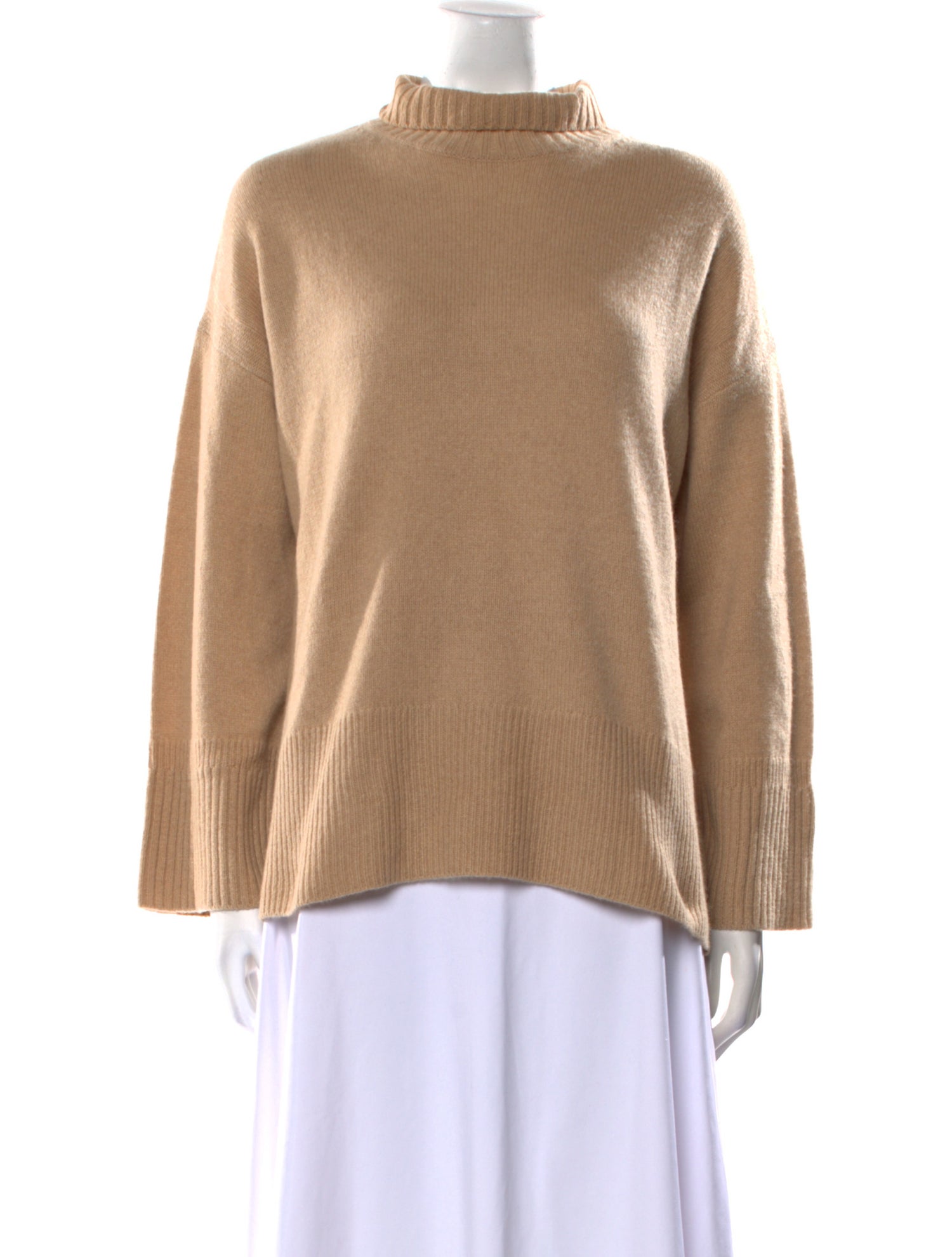 FRAME Cashmere Mock Neck Sweater
