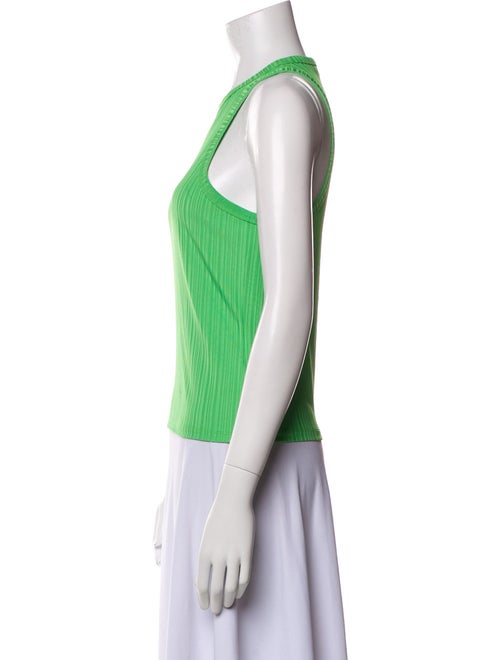 FRAME Bright Peridot Striped Top