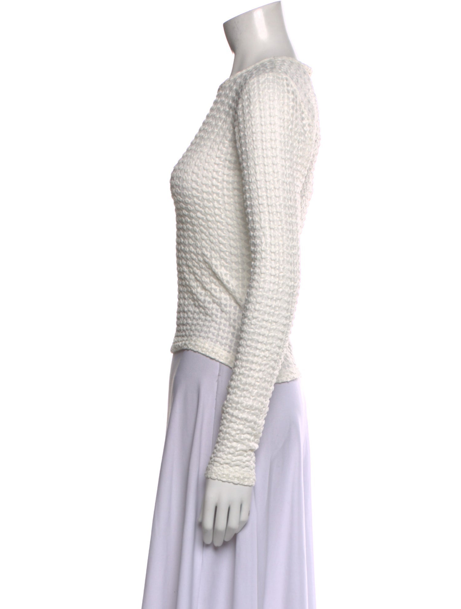 FRAME Crew Neck Long Sleeve Top w/ Tags