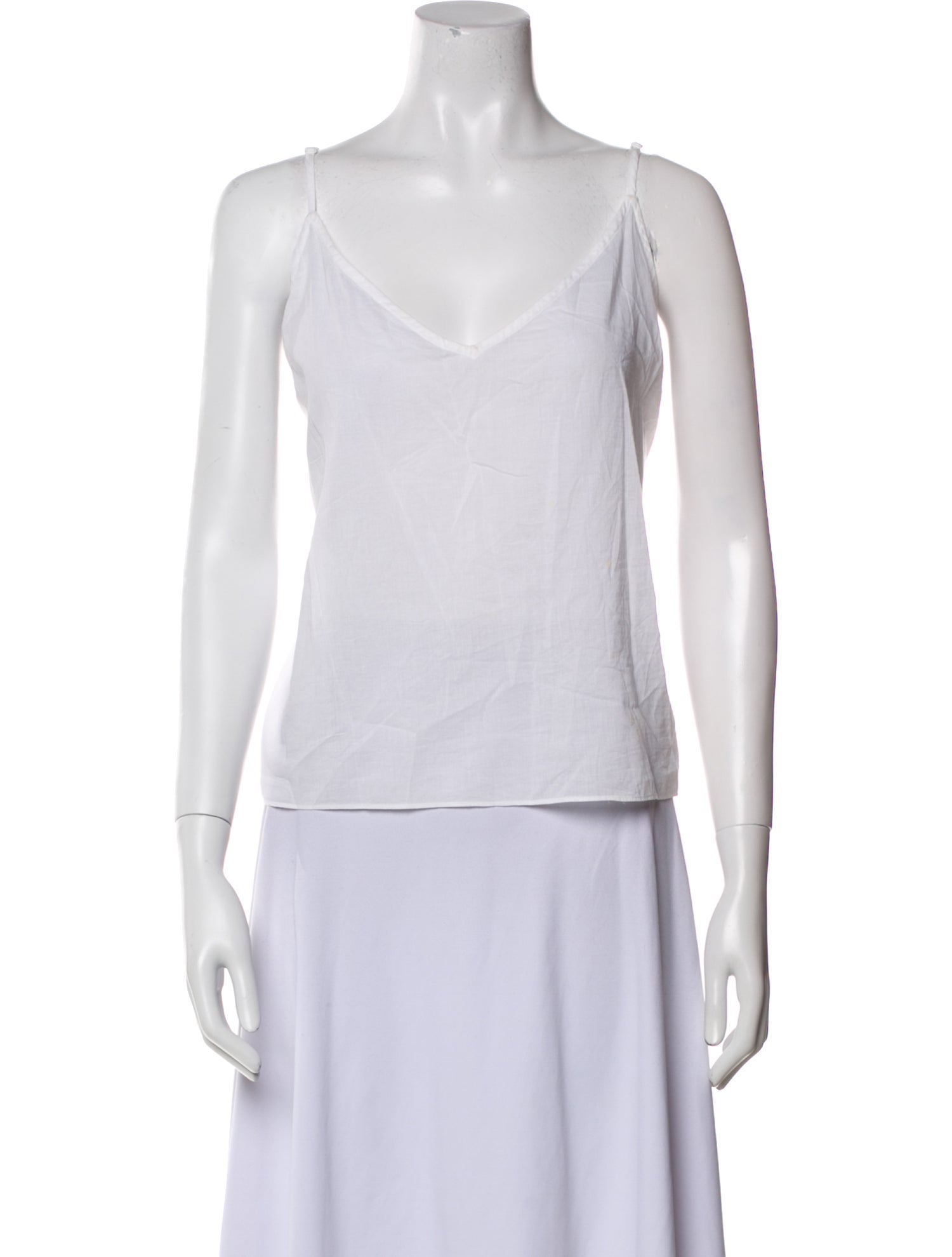 FRAME V-Neck Sleeveless Top