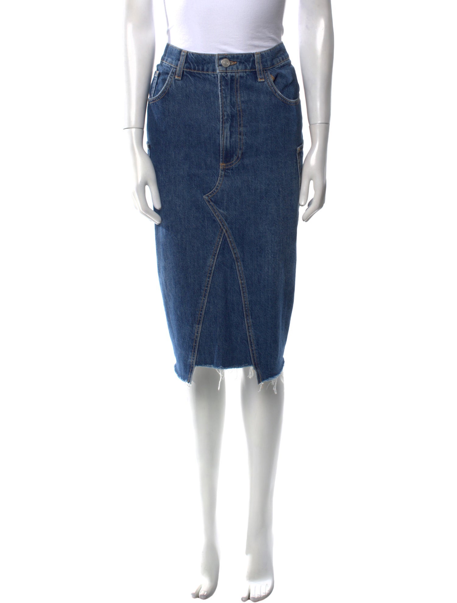 FRAME Knee-Length Skirt