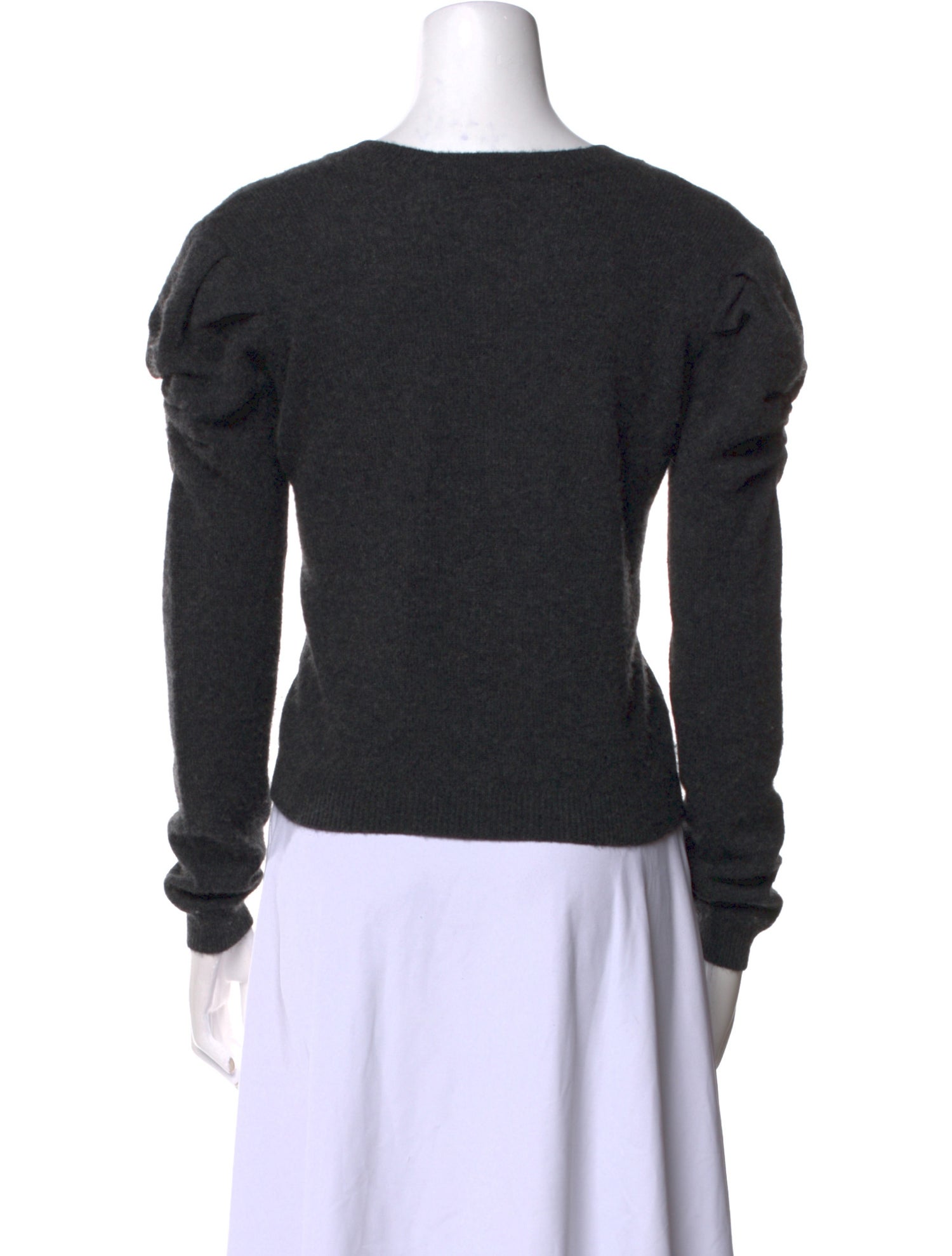 FRAME Cashmere V-Neck Sweatshirt
