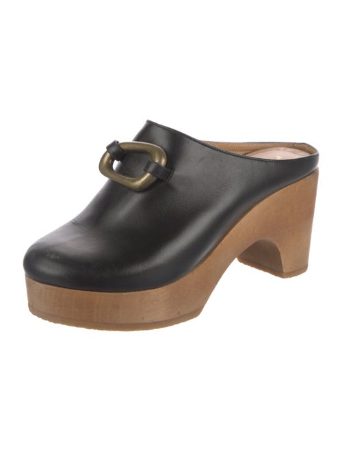 FRAME Leather Mules