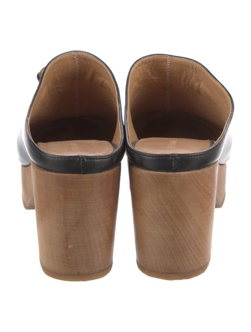 FRAME Leather Mules