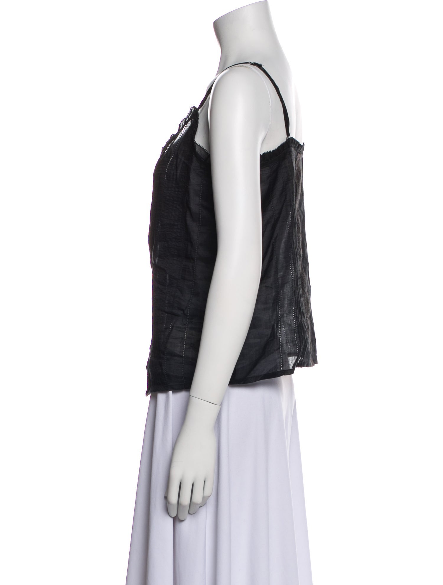 FRAME V-Neck Sleeveless Top