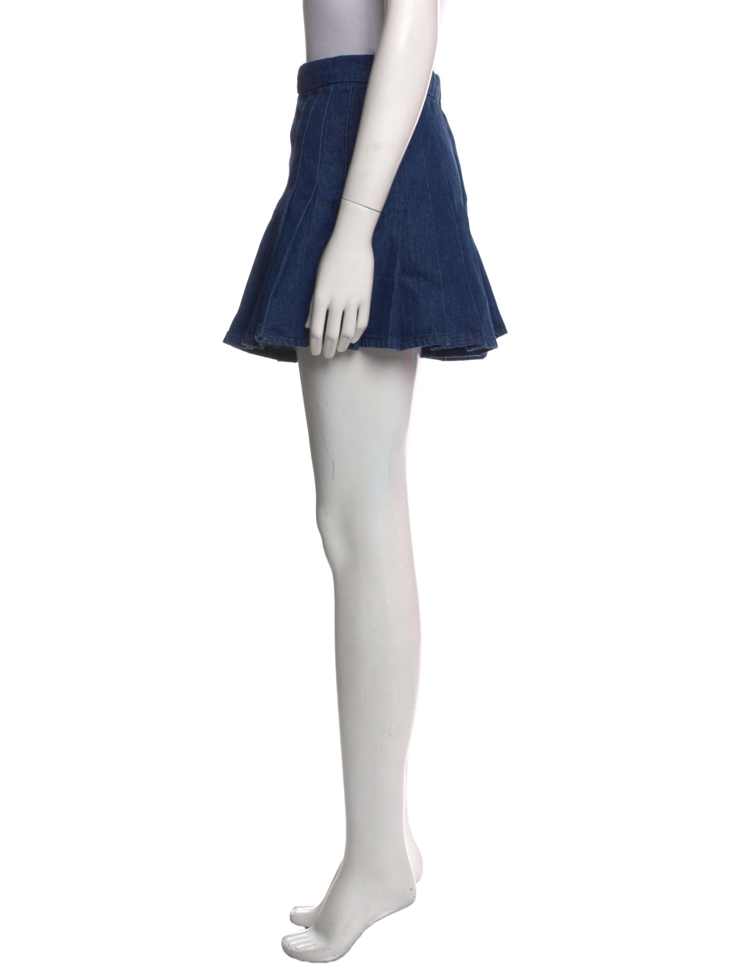 FRAME Pleated Accents Mini Skirt w/ Tags